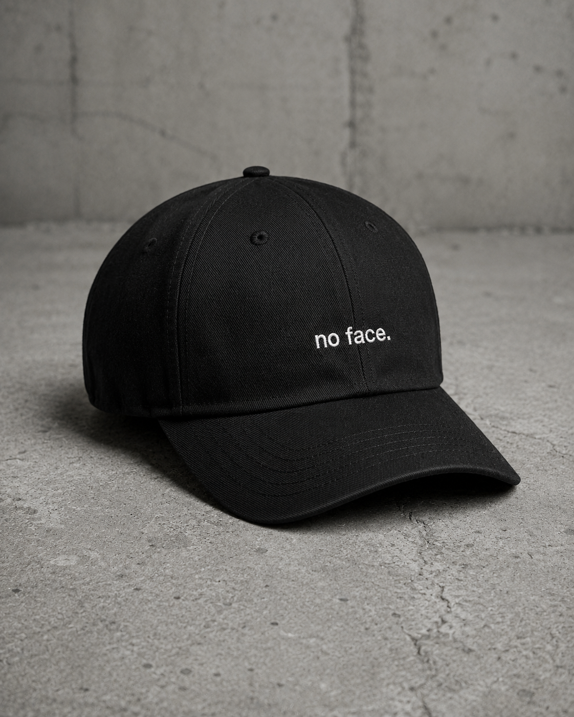 gorra black no face