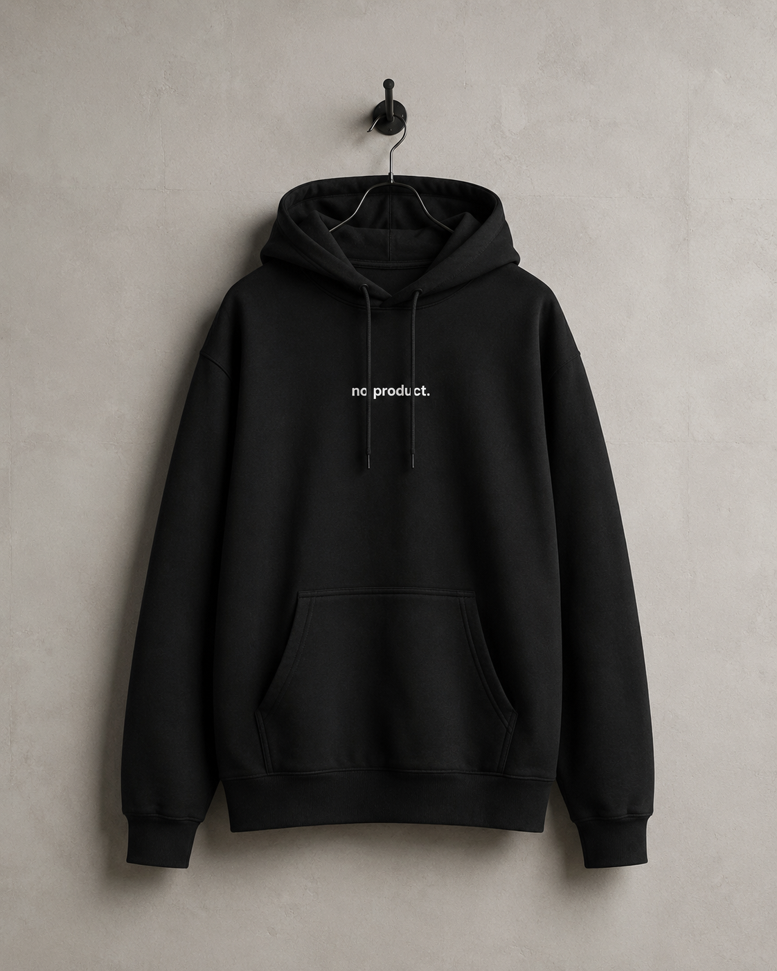 sudadera oversize black no product